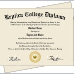 replica high school diploma