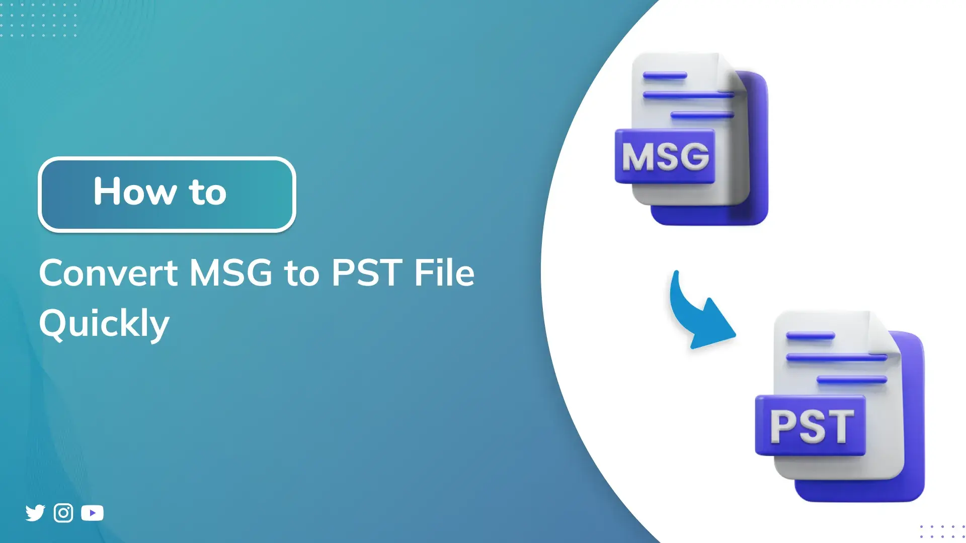 Convert MSG to PST