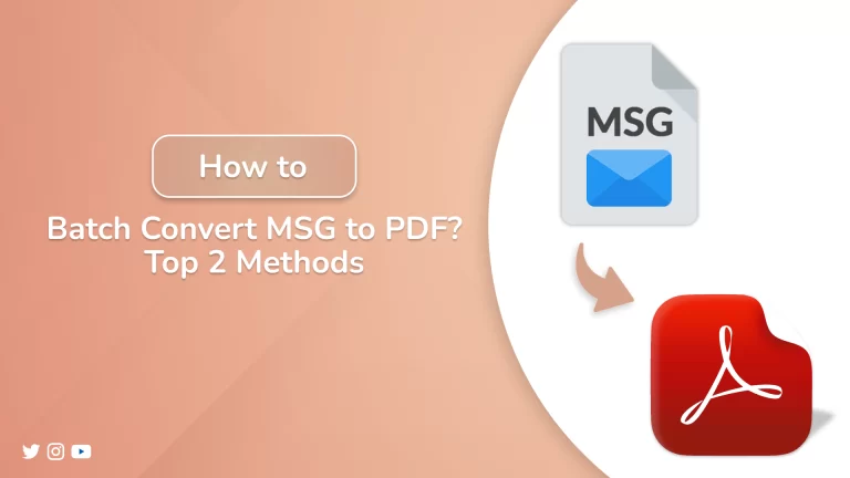 convert MSG Files to Outlook PST