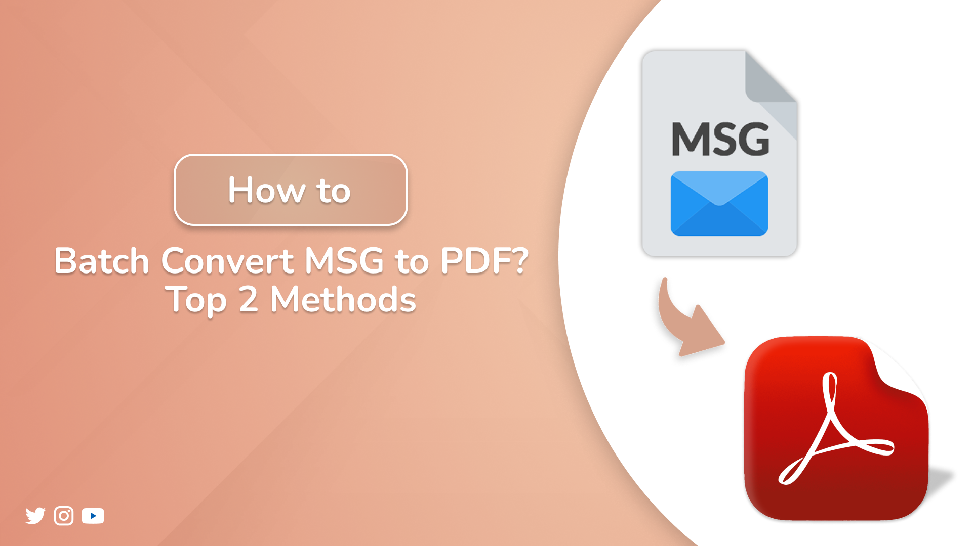 convert MSG Files to Outlook PST