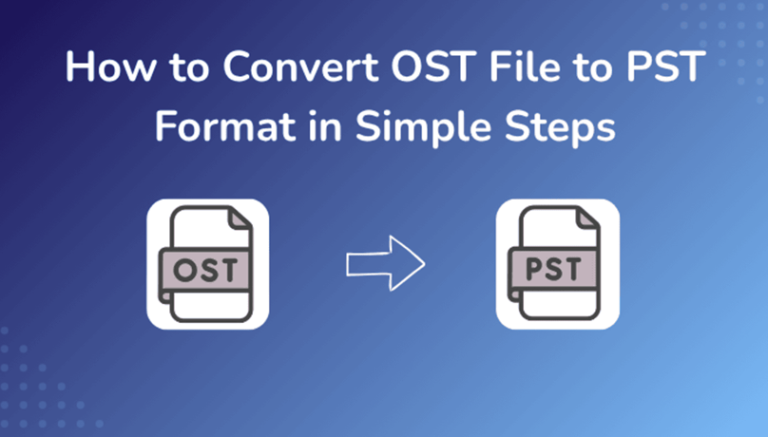 Aryson OST to PST Converter